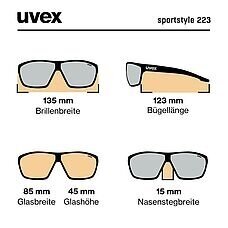 Akiniai nuo saulės UVEX sportstyle 223 5 Akiniai nuo saulės UVEX sportstyle 223 5