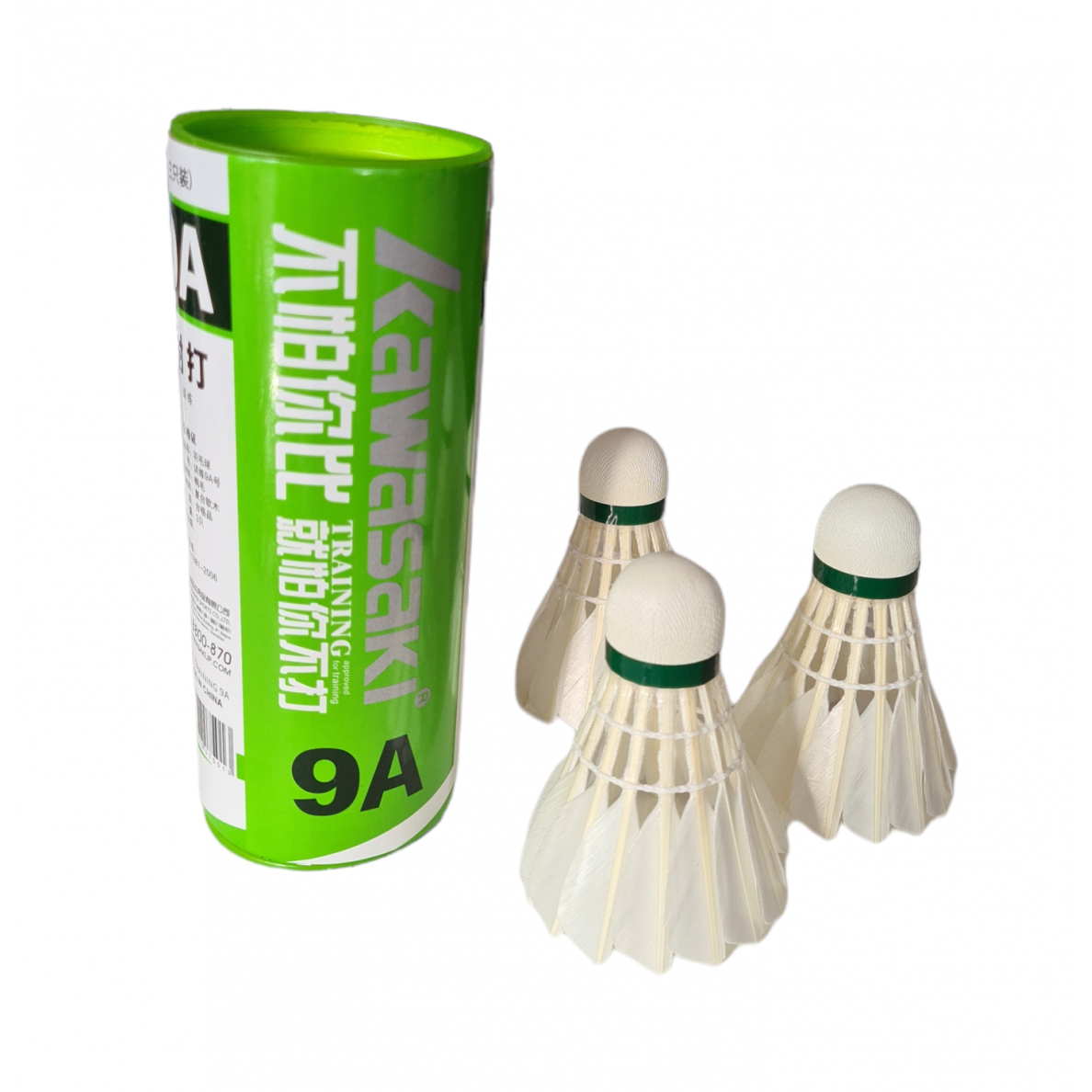 Badmintono skraidukai Kawasaki 9A (3vnt./pak.) Badmintono skraidukai Kawasaki 9A (3vnt./pak.)
