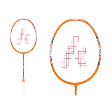 Badmintono raketė vaikiška Kawasaki HAPPY KIDS 615 III Orange