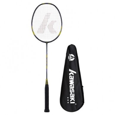 Badmintono raketė Kawasaki KC-100 Purple Badmintono raketė Kawasaki KC-100 Purple