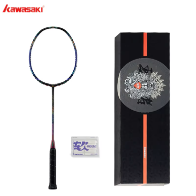 Badmintono raketė Kawasaki King K9 II Purple/Gold 4u (sustyguota) Badmintono raketė Kawasaki King K9 II Purple/Gold 4u (sustyguota)
