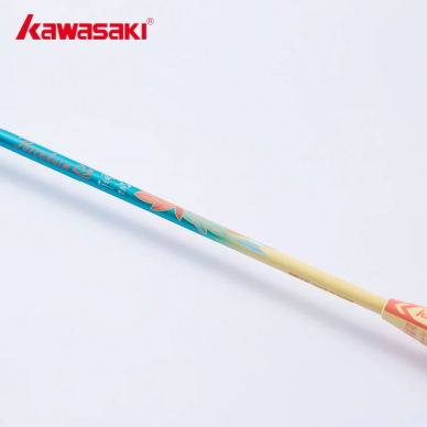 Badmintono raketė Kawasaki Porcelain Q5 Light Blue (sustyguota) 2