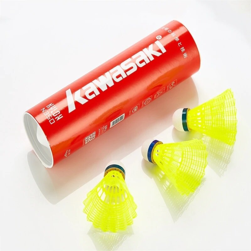 Badmintono skraidukai Kawasaki Nylon N350 (6vnt./pak.) Badmintono skraidukai Kawasaki Nylon N350 (6vnt./pak.)
