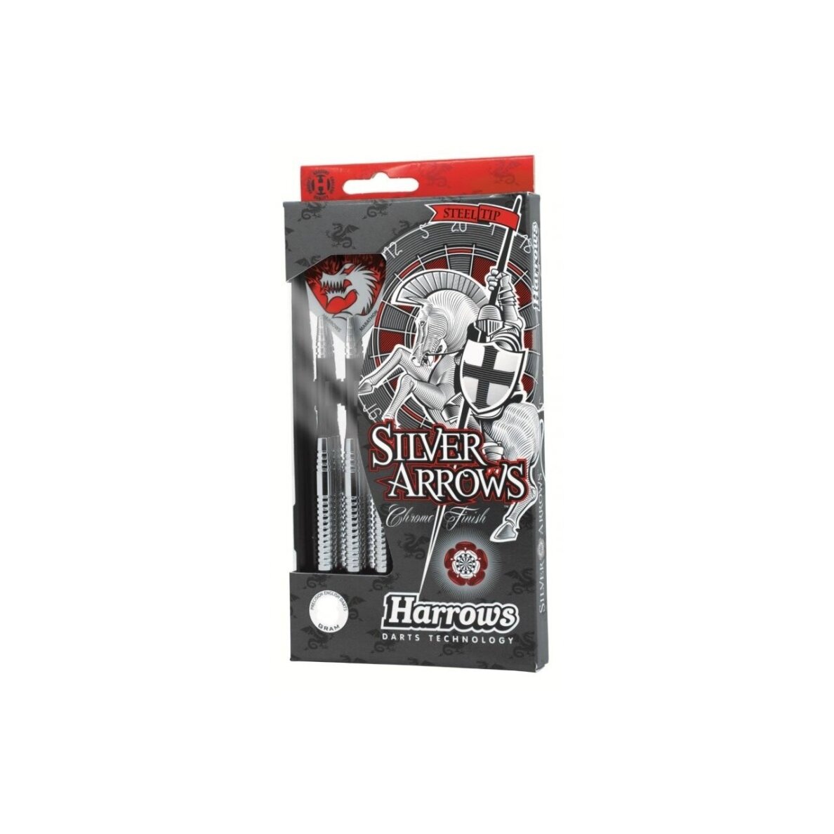 Darts strėlytės steeltip HARROWS SILVER ARROWS Darts strėlytės steeltip HARROWS SILVER ARROWS