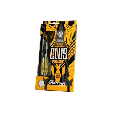 Darts strėlytės softip HARROWS CLUB BRASS Darts strėlytės softip HARROWS CLUB BRASS