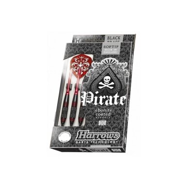 Darts strėlytės softip HARROWS PIRATE Darts strėlytės softip HARROWS PIRATE