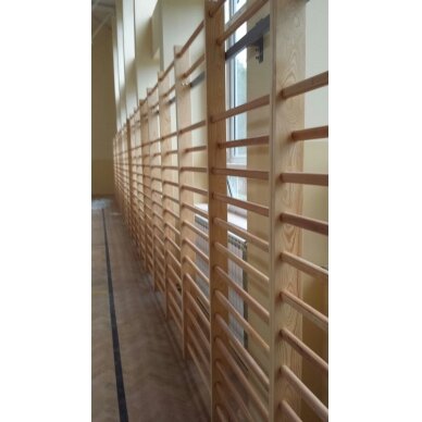 Dviguba gimnastikos sienelė Wood-Line 2,5x1,80x0,10m Dviguba gimnastikos sienelė Wood-Line 2,5x1,80x0,10m