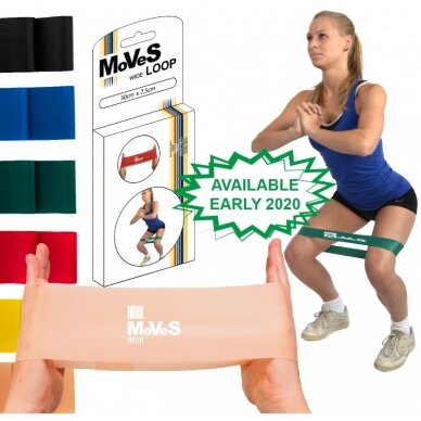 Elastinė juosta kilpa MVS – žalia (stipri) 7,5cm x 30cm (padidinto pločio) 1 Elastinė juosta kilpa MVS – žalia (stipri) 7,5cm x 30cm (padidinto pločio) 1