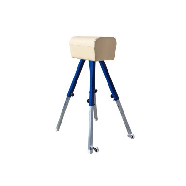 Gimnastikos ožys metalinėmis kojomis (sintetinė oda) 90-140cm