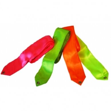 Gimnastikos kaspinas AMAYA Fluor 6m 2 Gimnastikos kaspinas AMAYA Fluor 6m 2