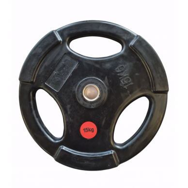 Guma trauktas svoris Prove 31mm 15kg (su nerūdijančio plieno įvore) Guma trauktas svoris Prove 31mm 15kg (su nerūdijančio plieno įvore)