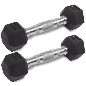 Hexagon šešiakampis hantelis 2kg (1vnt) Hexagon šešiakampis hantelis 2kg (1vnt)