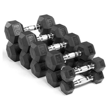 Hexagon hantelių komplektas 2x1-40kg