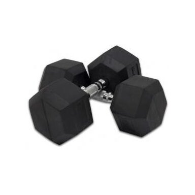 Hexagon šešiakampis hantelis 17,5kg (1vnt)