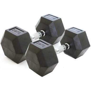 Hexagon šešiakampis hantelis 20kg (1vnt)