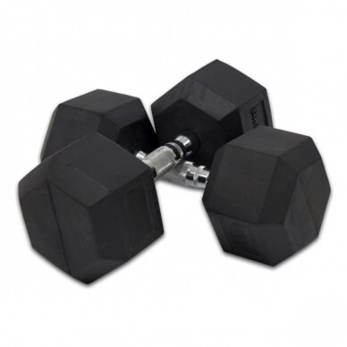 Hexagon šešiakampis hantelis 2x42,5kg Hexagon šešiakampis hantelis 2x42,5kg