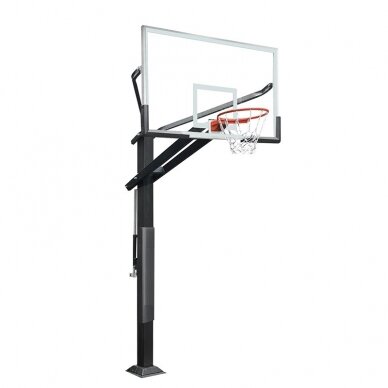Įbetonuojamas krepšinio stovas Prove Pro (12mm grūdinto stiklo lenta 180x105cm) Įbetonuojamas krepšinio stovas Prove Pro (12mm grūdinto stiklo lenta 180x105cm)