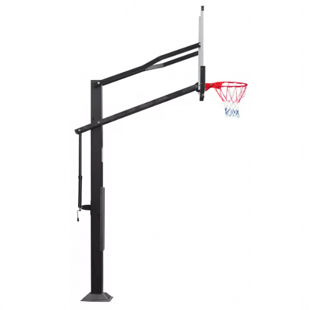 Įbetonuojamas krepšinio stovas Prove Minesota (12mm grūdinto stiklo lenta 150x81cm) 2 Įbetonuojamas krepšinio stovas Prove Minesota (12mm grūdinto stiklo lenta 150x81cm) 2