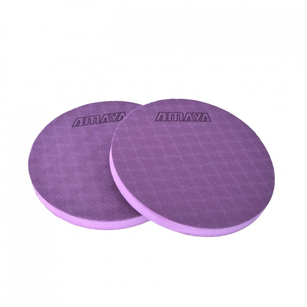 Jogos diskai Amaya planko pratimams - violetiniai 2 Jogos diskai Amaya planko pratimams - violetiniai 2