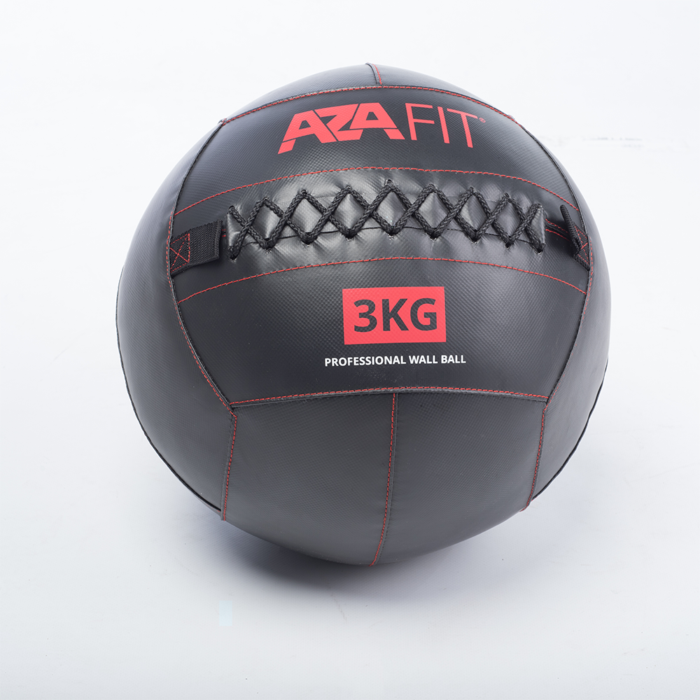 Kimštinis kamuolys Azafit wall ball Professional 3kg Kimštinis kamuolys Azafit wall ball Professional 3kg