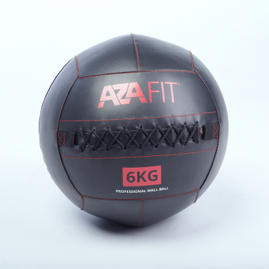 Kimštinis kamuolys Azafit wall ball Professional 6kg Kimštinis kamuolys Azafit wall ball Professional 6kg