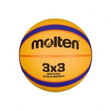 KREPŠINIO KAMUOLYS 3X3 MOLTEN B33T2000 KREPŠINIO KAMUOLYS 3X3 MOLTEN B33T2000
