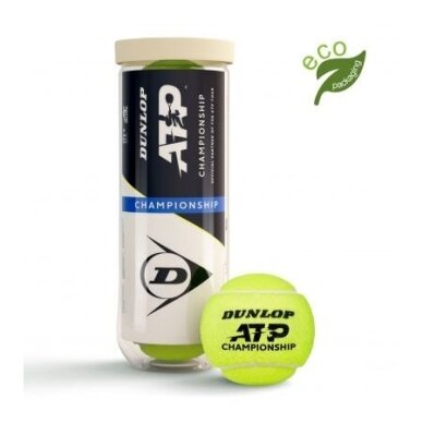 LAUKO TENISO KAMUOLIUKAI DUNLOP ATP CHAMPIONSHIP 3 vnt. LAUKO TENISO KAMUOLIUKAI DUNLOP ATP CHAMPIONSHIP 3 vnt.