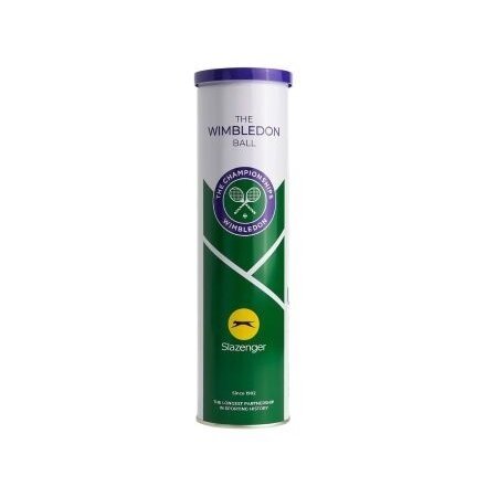 Lauko teniso kamuoliukai SLAZENGER WIMBLEDON 4-tin ITF Lauko teniso kamuoliukai SLAZENGER WIMBLEDON 4-tin ITF