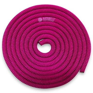 Meninės gimnastikos virvutė Pastorelli 3m F.I.G MAGENTA