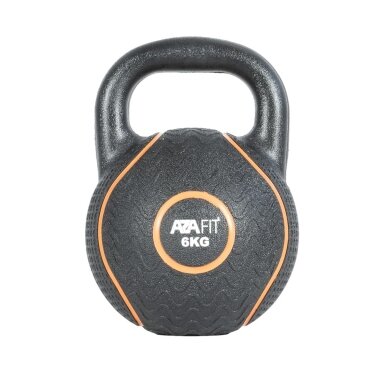 Metalinė gira dengta guma AzaFit 6kg Metalinė gira dengta guma AzaFit 6kg
