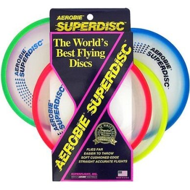 Mėtymo diskas - Aerobie SuperDisc 24 cm Mėtymo diskas - Aerobie SuperDisc 24 cm