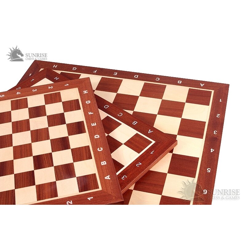 Medinė šachmatų lenta Chess Nr 6, 540x540mm 1
