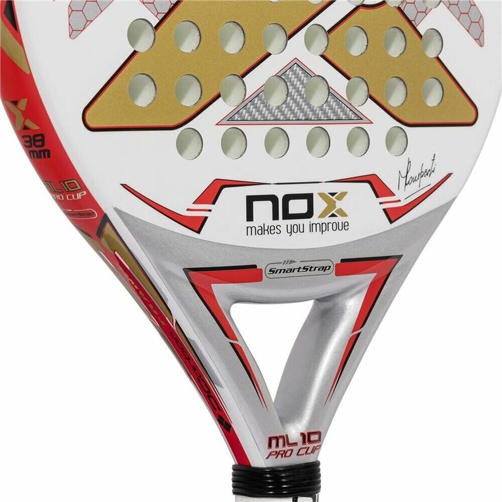 NOX ML10 PRO CUP SILVER padelio raketė 1