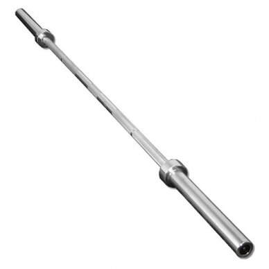 Olimpinis grifas AzaFit 150cm (nerūdijančio plieno) 1 Olimpinis grifas AzaFit 150cm (nerūdijančio plieno) 1