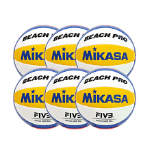 Paplūdimio tinklinio kamuoliai MIKASA BV550C 6 vnt. Paplūdimio tinklinio kamuoliai MIKASA BV550C 6 vnt.