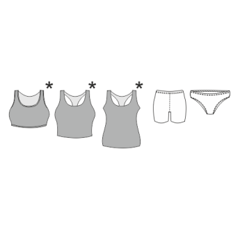 Paplūdimio tinklinio apranga moterims COLO FLAME 9