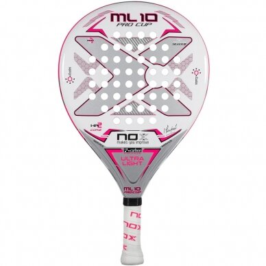 Padelio raketė Nox ML10 Pro Cup Ultralight Silver Padelio raketė Nox ML10 Pro Cup Ultralight Silver