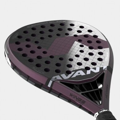 Padelio raketė Varlion Avant Difusor Carbon Black 2023 2