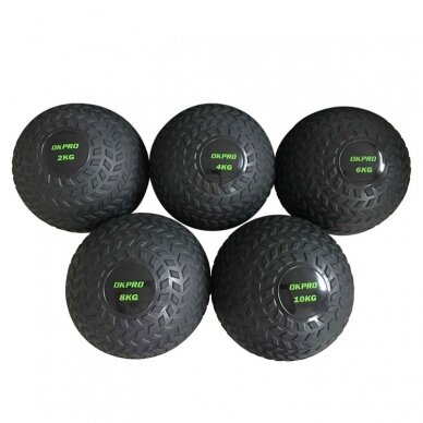 Pasunkintas kamuolys Slam ball Prove 4kg Pasunkintas kamuolys Slam ball Prove 4kg