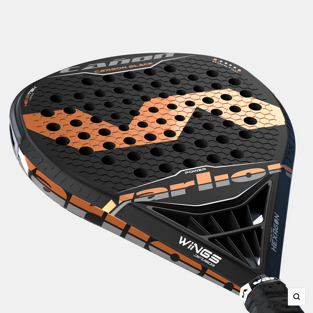 Padelio raketė Varlion Cañon Difusor Carbon Black 22 1
