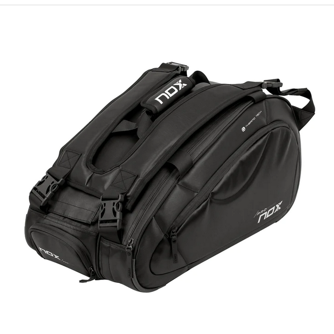 Padelio teniso krepšys NOX paletro Thermo Pro series BLACK