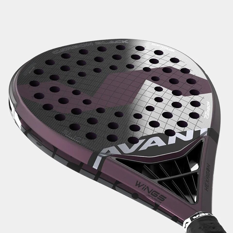 Padelio raketė Varlion Avant Difusor Carbon Black 2023 2