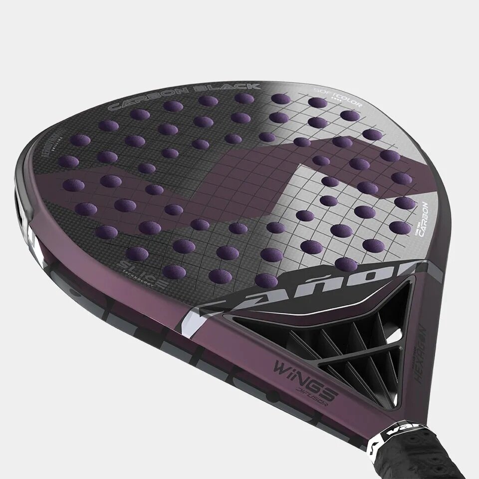 Padelio raketė Varlion Cañon Difusor Carbon Black 2023 3