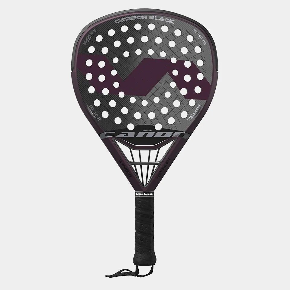 Padelio raketė Varlion Cañon Difusor Carbon Black 2023 Padelio raketė Varlion Cañon Difusor Carbon Black 2023