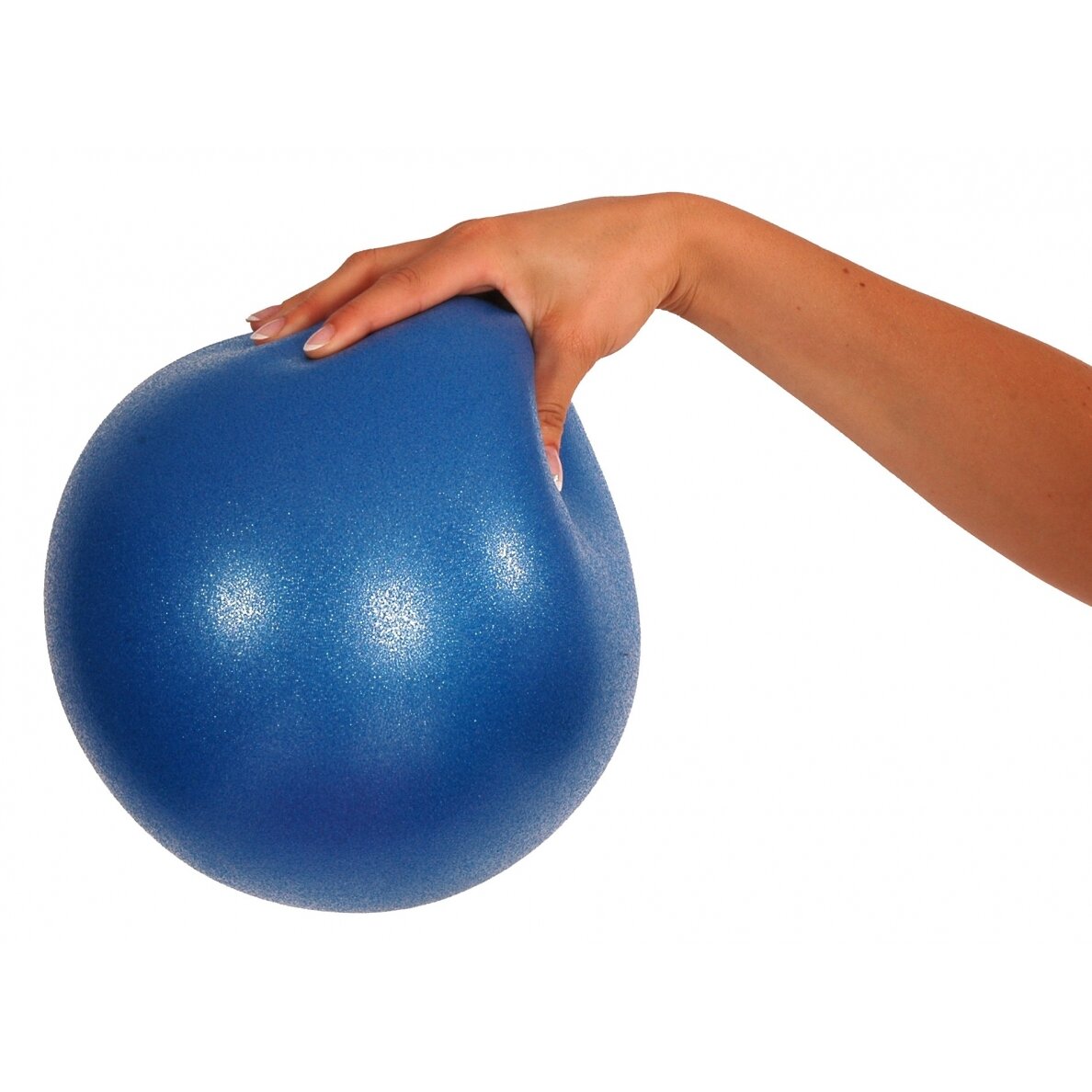 Pilates kamuolys Soft Over ball 21-23cm mėlynas Pilates kamuolys Soft Over ball 21-23cm mėlynas