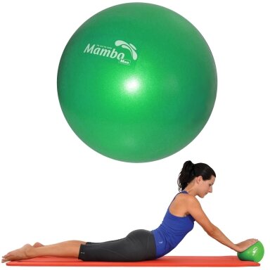 Pilates kamuolys Soft Over ball 21-23cm žalias