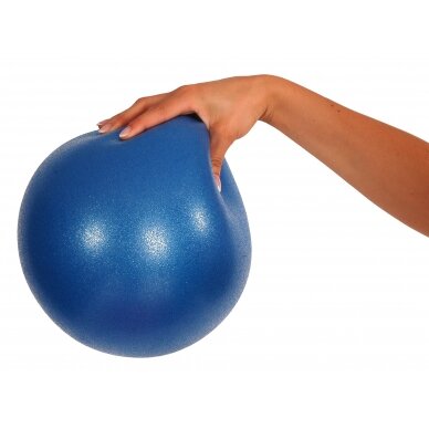 Pilates kamuolys Soft Over ball 25-27cm juodas