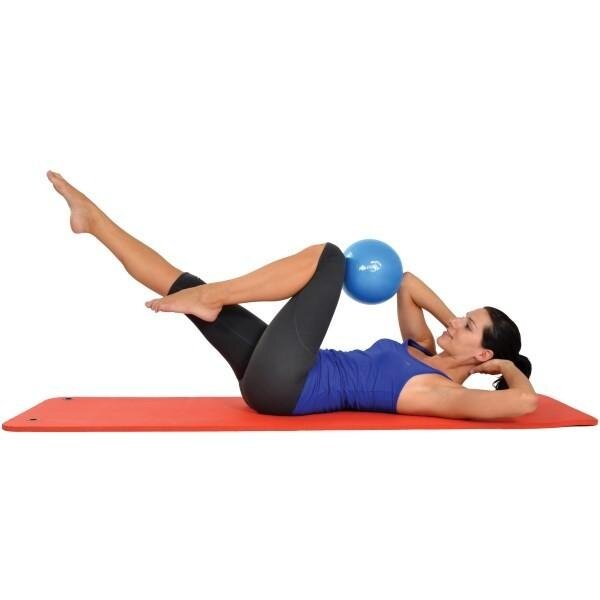 Pilates kamuolys Soft Over ball 25-27cm juodas 4