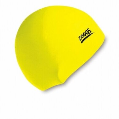 Plaukimo kepurė ZOGGS Silicone Cap Yelow Plaukimo kepurė ZOGGS Silicone Cap Yelow