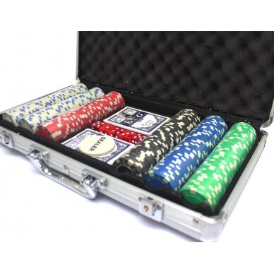 Pokerio žetonų rinkinys Poker Set 300 1 Pokerio žetonų rinkinys Poker Set 300 1